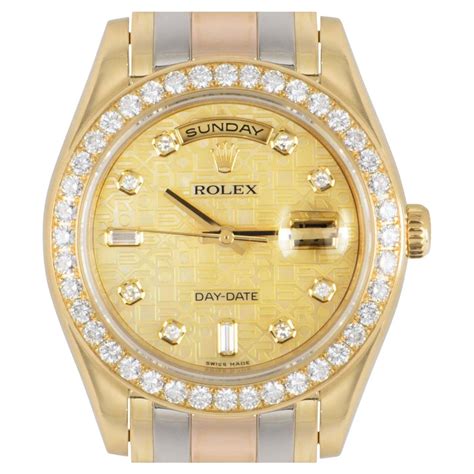 masterpiece rolex gold|rolex day date masterpiece.